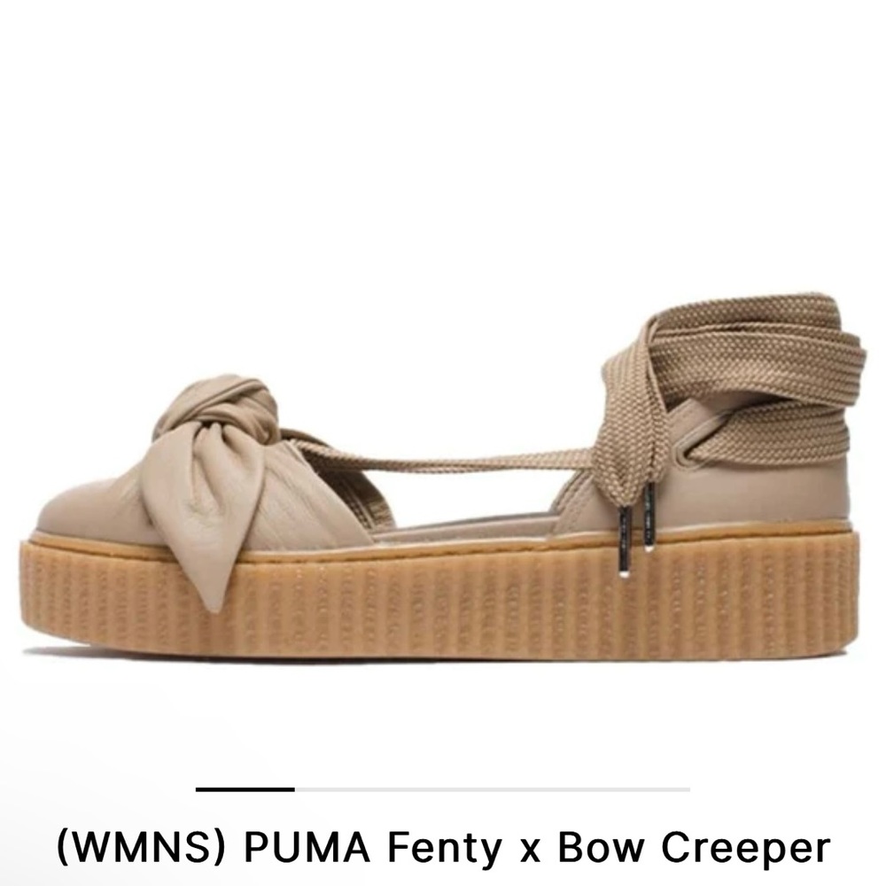 Puma x fenty creepers tan